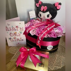 Kuromi with roses eternal